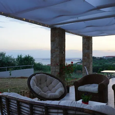 빌라 Zoi Sunset View By Travelpro Services Halkidiki 네아 모우다니아